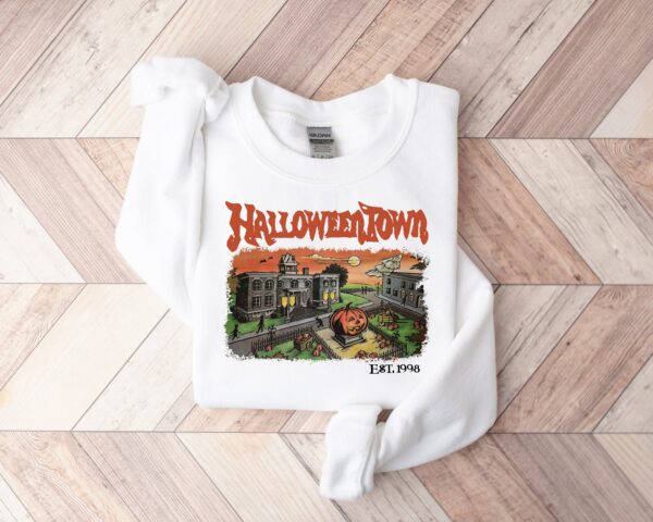 Halloweentown Est 1998 Sweatshirt Halloweentown University Retro Halloweentown Sweatshirt Fall Sweatshirt Halloween Sweatshirt 5