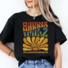 Harris Walz 2024 Kamala Harris Shirt Boho Aesthetic Retro Tee 1 3