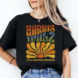 Harris Walz 2024 Kamala Harris Shirt Boho Aesthetic Retro Tee 1 3