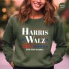 Harris Walz 2024 Sweatshirt Harris Walz Hoodie Vote Blue Democrat Hooded Liberal Feminist Sweaters Kamala Rally Tees 5