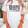 Harris Walz Shirt Retro Vibe Kamala Harris Election 2024 Shirts Kamala Harris Tim Walz President Vice President Tees Gift For Democrat Y2K 5