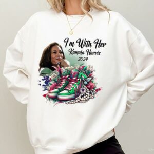 Im With Her Kamala Harris Shirt Kamala Harris 2024 Election Tee 1 1