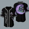 Jack And Sally Jersey Jack And Sally Baseball Jersey Jack And Sally Jersey Shirt Jack Skellington Shirt Custom Name Shirt 1