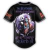 Jack Skellington Baseball Jersey Custom Jack And Sally Baseball Jersey Disney Couple Shirt Nightmare Chrismas Shirt Treat Or Trick 2