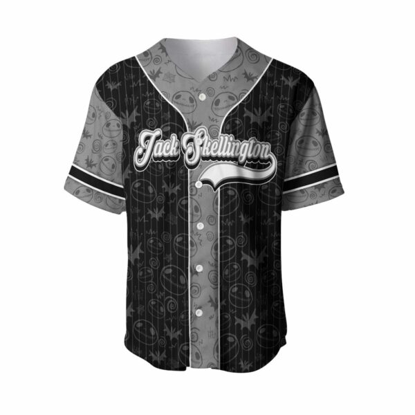 Jack Skellington Baseball Jersey Jack Skellington Shirt Jack Skellington Jersey Jack Baseball Jersey Horror Movie Shirt 2