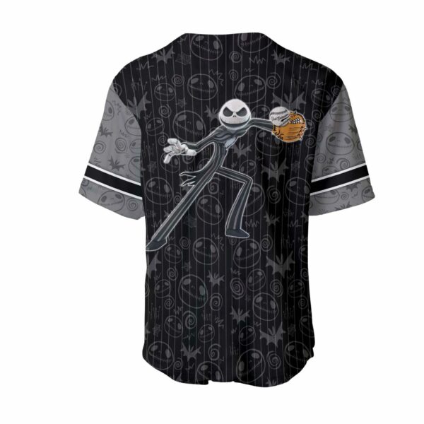 Jack Skellington Baseball Jersey Jack Skellington Shirt Jack Skellington Jersey Jack Baseball Jersey Horror Movie Shirt 3