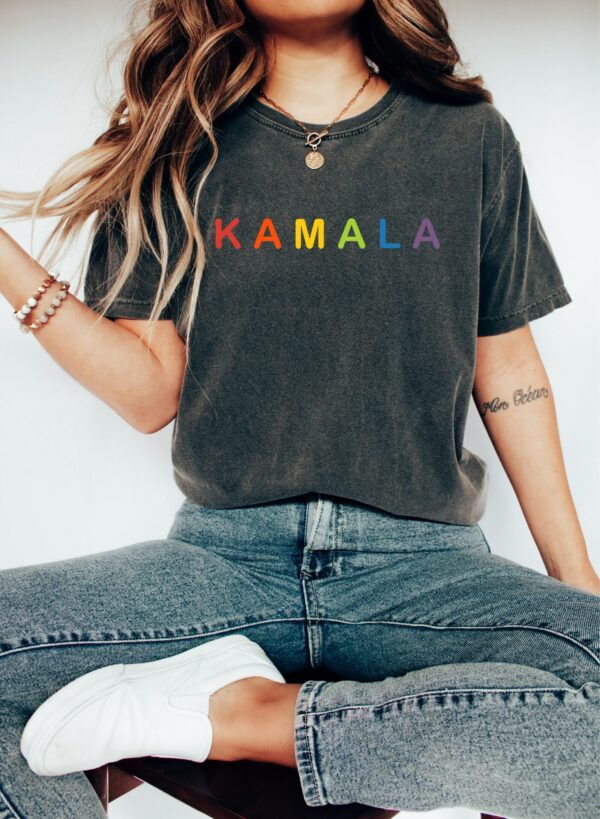 Kamala Harris 2024 Shirt Rainbow Flag Gay Pride Shirt LGBT Democrat Shirt2024 Election ShirtDemocrats ShirtKamala HarrisPolitics Shirt 1