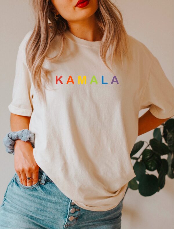 Kamala Harris 2024 Shirt Rainbow Flag Gay Pride Shirt LGBT Democrat Shirt2024 Election ShirtDemocrats ShirtKamala HarrisPolitics Shirt 2