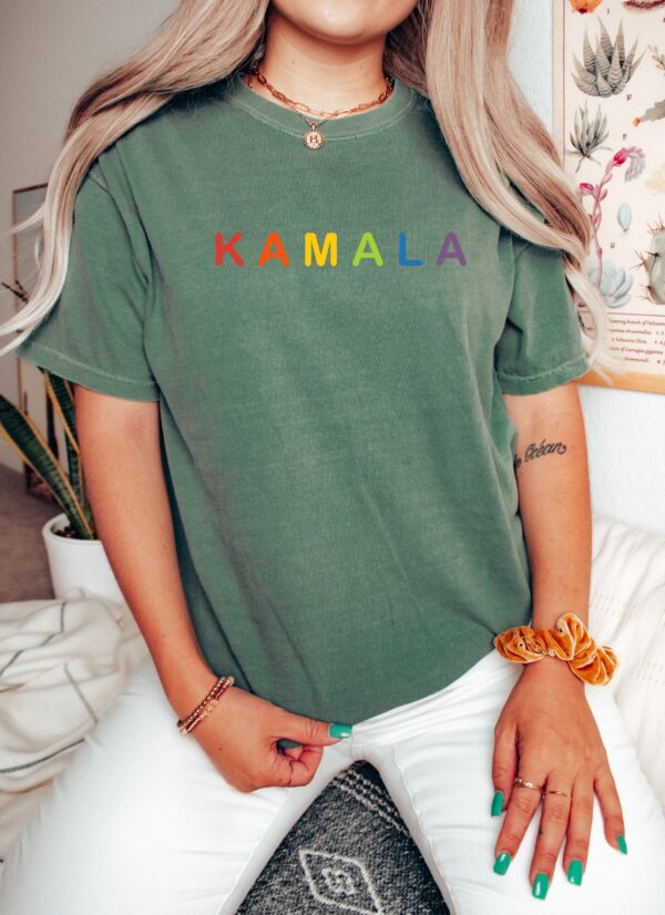 Kamala Harris 2024 Shirt Rainbow Flag Gay Pride Shirt LGBT Democrat Shirt2024 Election ShirtDemocrats ShirtKamala HarrisPolitics Shirt 3