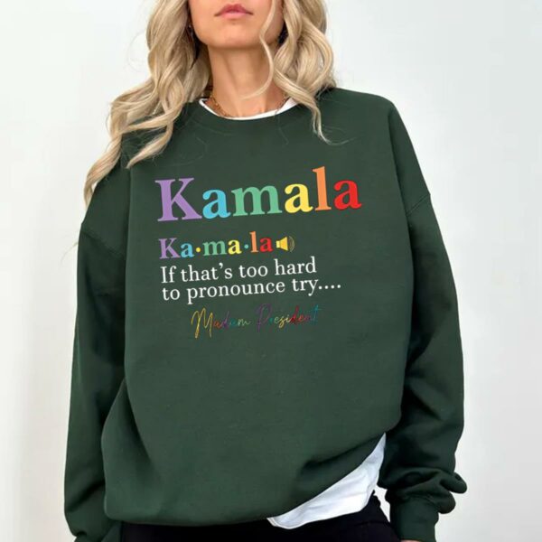 Kamala Harris 2024 ShirtMadam President Kamala Tee 5 8