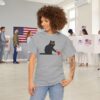 Kamala Harris 2024 Victory T Shirt Black Cat vs GOP Elephant Anti Trump Political Tee 3