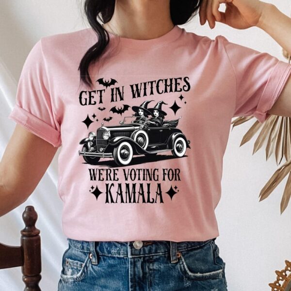 Kamala Harris Shirt Halloween Election Shirt Get in Witches Were Voting for Kamala4