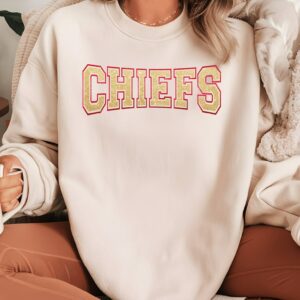 Kansas City Retro Chiefs Sweater Kansas City Football Sweatshirt Kansas City Shirt Kansas City Retro Style Sweatshirt Kansas City Hoodie 1