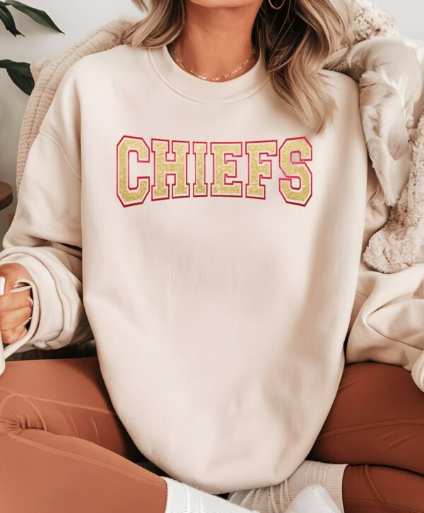 Kansas City Retro Chiefs Sweater Kansas City Football Sweatshirt Kansas City Shirt Kansas City Retro Style Sweatshirt Kansas City Hoodie 1