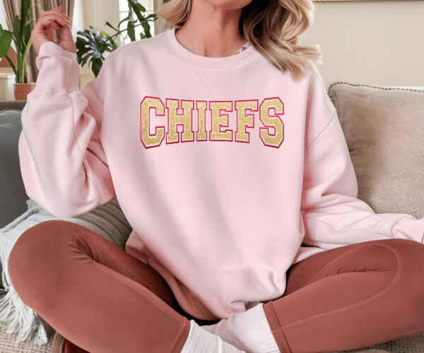 Kansas City Retro Chiefs Sweater Kansas City Football Sweatshirt Kansas City Shirt Kansas City Retro Style Sweatshirt Kansas City Hoodie 6