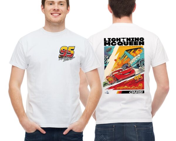 Lightning McQueen 95 T Shirt McQueen And Dinoco Shirt Pixar Cars McQueen Tee Cars Family Vacation Shirt Piston Cup Cars Land Shirt 1