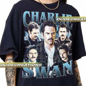 Limited Charlie Swan Vintage T Shirt Shirt Gift For Woman and Man Unisex T Shirt GP02 1