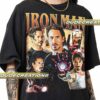 Limited Iron Man Tony Stark Vintage T Shirt Shirt Gift For Woman and Man Unisex T Shirt GP02 2