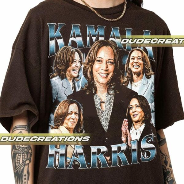 Limited Kamala Harris Vintage T Shirt Shirt Gift For Woman and Man Unisex T Shirt GP02 3