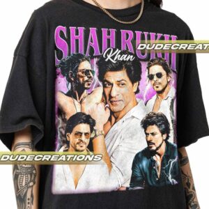 Limited Shah Rukh Khan Vintage T Shirt Shirt Gift For Woman and Man Unisex T Shirt GP02 1