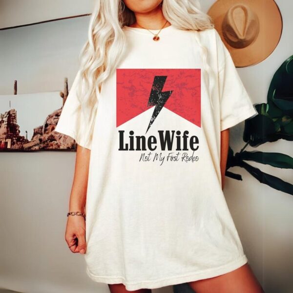 Lineman Wife Comfort Colors Graphic Tee for Line Wife Shirt 1