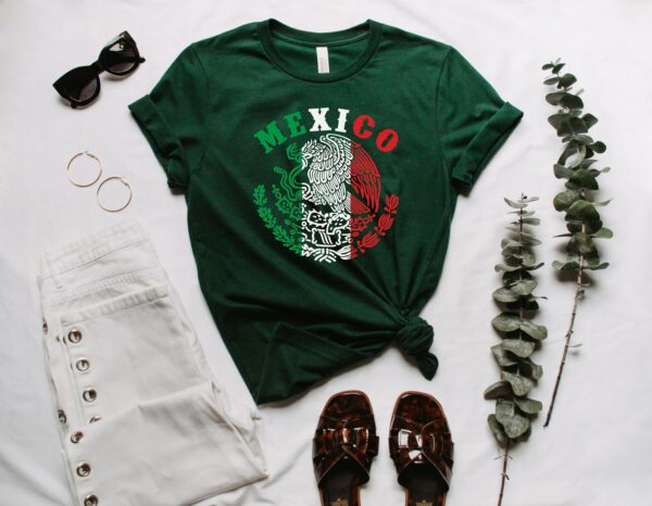 Mexico Tshirt Mexico Coat of Arms TshirtMexican Pride Nationality Eagle sweat Mexico Flag Sweatshirt Mexican Seal Mexico Flag 1