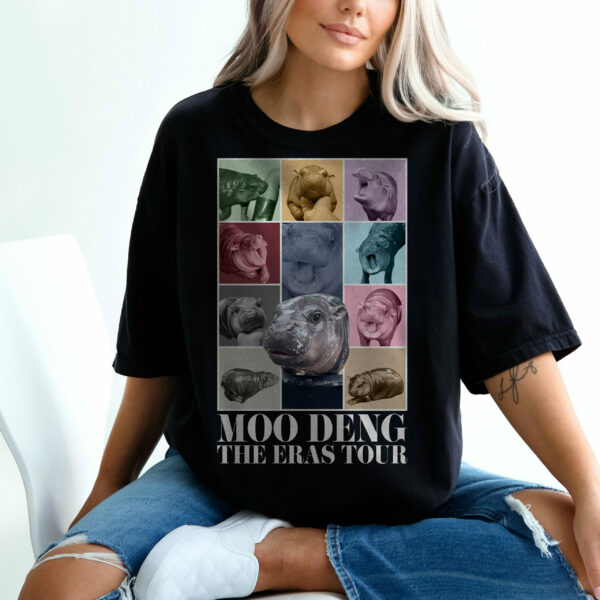 Moo Deng The Eras Tour Shirt Moo Deng Shirt Moo Deng Era Shirt Animal Shirt Cute Moo Deng Shirt Trending Shirt 3