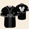 Personalize Jack Skellington Custom Name Nightmare Before Baseball Team Jersey Jack Skellington Disneyland Jersey Birthday Gift 5