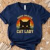 Proud Childless Cat Lady Shirt Funny Election 2024 Tee for Cat Lovers Reproductive Rights Supporters 4