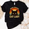 Proud Childless Cat Lady Shirt Funny Election 2024 Tee for Cat Lovers Reproductive Rights Supporters 5