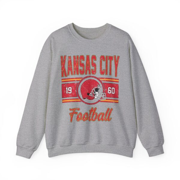 Retro Kansas City Football Gift Kansas City Vintage Football Sweater Kansas City Football Crewneck For Women Kansas City Mens Sweatshirt 2