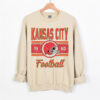 Retro Kansas City Football Gift Kansas City Vintage Football Sweater Kansas City Football Crewneck For Women Kansas City Mens Sweatshirt 8