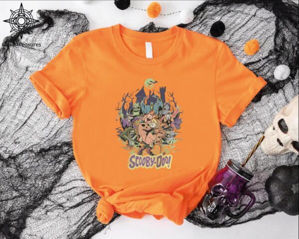 Scooby Doo Halloween Shirt 90s Movies Shirt Vintage Halloween T shirt Spooky Halloween Shirt Trendy Halloween Shirt Scoobydo T shirt 1