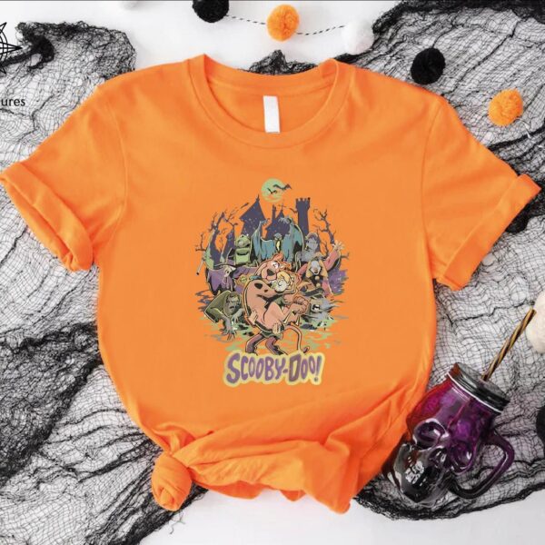 Scooby Doo Halloween Shirt 90s Movies Shirt Vintage Halloween T shirt Spooky Halloween Shirt Trendy Halloween Shirt Scoobydo T shirt 1