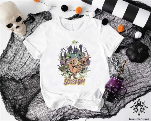 Scooby Doo Halloween Shirt 90s Movies Shirt Vintage Halloween T shirt Spooky Halloween Shirt Trendy Halloween Shirt Scoobydo T shirt 3