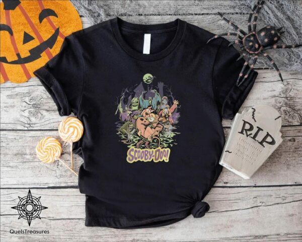 Scooby Doo Halloween Shirt 90s Movies Shirt Vintage Halloween T shirt Spooky Halloween Shirt Trendy Halloween Shirt Scoobydo T shirt 4