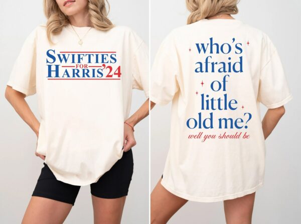 Swifties For Harris T Shirt Kamala Harris Shirt Presidential Campaign Shirt Harris 2024 Shirt Support Democratic PartyElection 2024 Tee 1