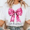 Tackle Breast Cancer Shirt Pink Bow Football Shirt Pink Out Cancer Suvivor Shirt 5