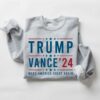 Trump Vance 24 Shirt Trump 2024 Sweatshirt President Trump Republican Shirt Republican Gifts Support Trump Shirt American Flag Shirt 2