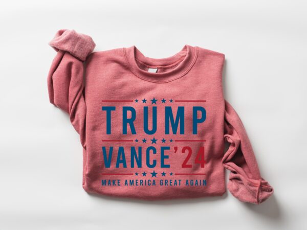 Trump Vance 24 Shirt Trump 2024 Sweatshirt President Trump Republican Shirt Republican Gifts Support Trump Shirt American Flag Shirt 5