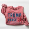 Trump Vance 24 Shirt Trump 2024 Sweatshirt President Trump Republican Shirt Republican Gifts Support Trump Shirt American Flag Shirt 5