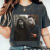 Vintage 90s Halloween Ghost face Screeam Michael T Shirt 1