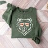 Vintage Chicago Football Crewneck Sweatshirt Bears Shirt Retro Chicago Football Shirt Chicago Sweatshirt Chicago Fan Gift 7