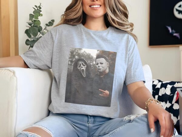 Vintage Halloween Ghost Face Shirt Do You Want To Die Scary Movies Tee Ghost Face Shirt 3