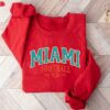 Vintage Miami Football Crewneck Sweatshirt Dolphins Sweatshirt Miami Football Game Day Dolphins Fans Gift Miami Football Game Day Shirt 8