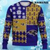 2024 Baltimore Ravens Ugly Sweater Christmas 4 4