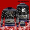 3D Printed Baltimore Ravens Ugly Christmas Sweater 2024 5 5