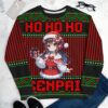 Anime Ugly Christmas Sweater Sweatshirt Ho Ho Ho Senpai Ugly Christmas Sweater Christmas Holiday Gift Anime Lover Gift 1