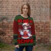 Anime Ugly Christmas Sweater Sweatshirt Ho Ho Ho Senpai Ugly Christmas Sweater Christmas Holiday Gift Anime Lover Gift 3