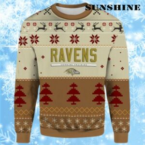 Baltimore Ravens Combien Tranning Ugly Christmas Sweater 1 1